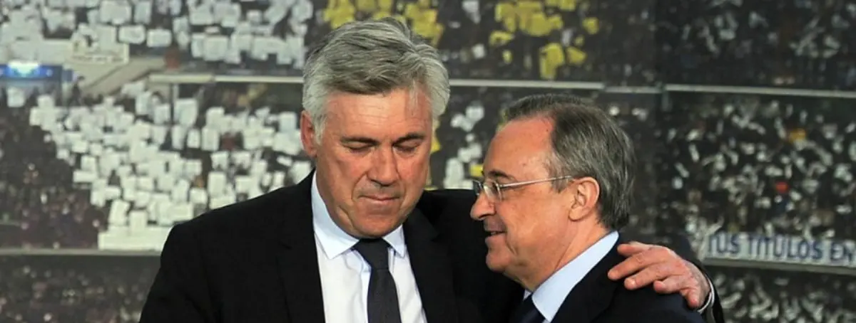 Dura imposición de Florentino a Ancelotti por su protegido: su adiós no lo perdonaría el Bernabéu