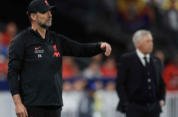 Mazazo de Klopp que convence a Salah: 24 años, top, galáctico y pérdida dura en el Santiago Bernabéu