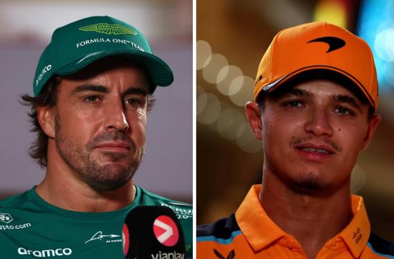 Cortocircuito entre Fernando Alonso y Lando Norris: saltan las chispas por el cuarto puesto
