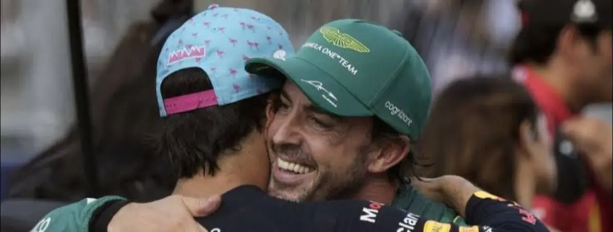 Alonso devuelve la sonrisa a España: contenta a Checo Pérez y tranquiliza a Verstappen con su futuro