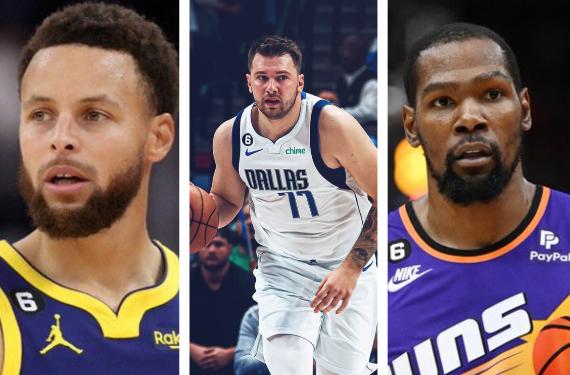 Curry, Doncic y Durant no dan crédito con el notición en Los Ángeles: estrella para ganar el anillo