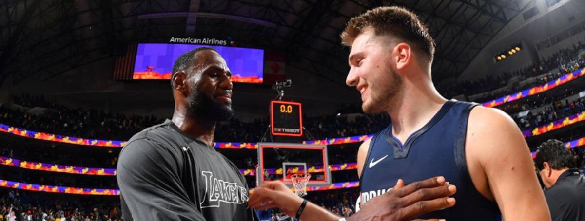 Luka Doncic and LeBron share the cake, but they envy Chamberlain and Michael Jordan: They’re better