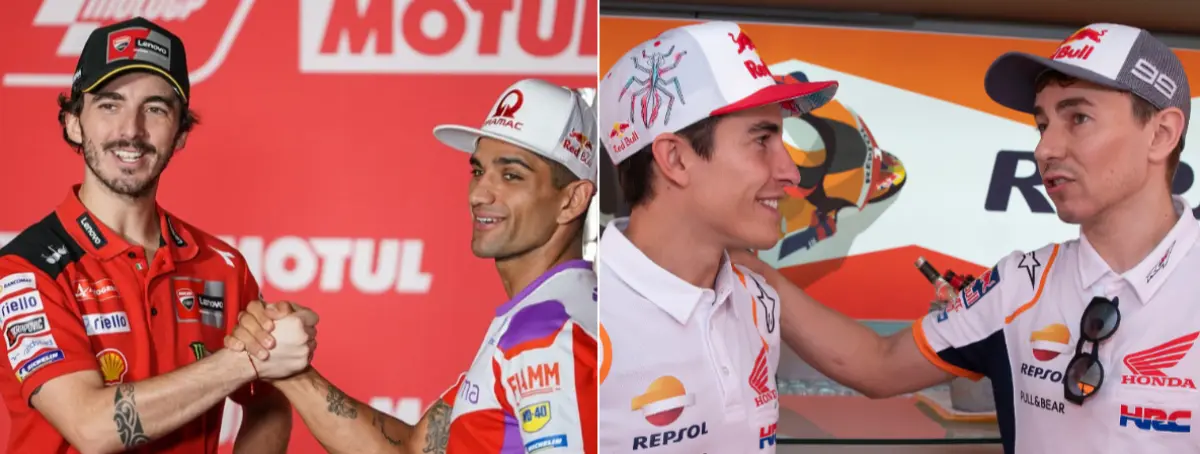 Ducati está utilizando a Marc Márquez para convertir a Pecco Bagnaia en  leyenda