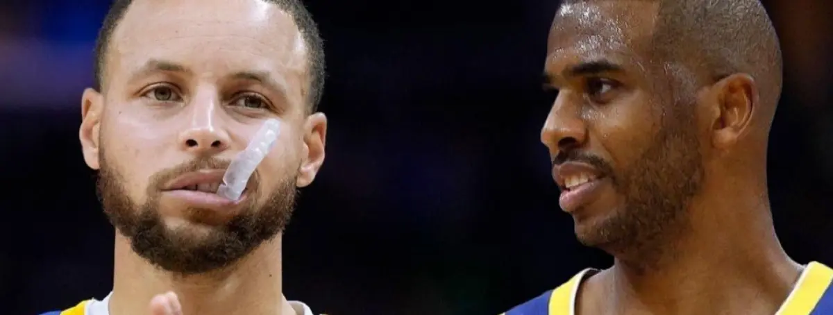 Bomba desesperada de Stephen Curry y Kerr: a la calle Chris Paul y 2 más por la estrella del Este