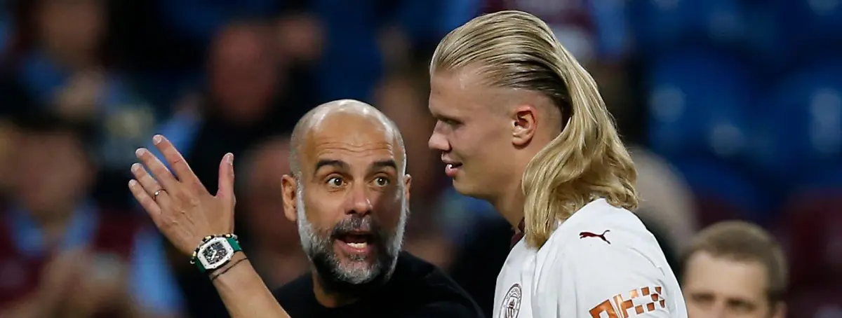 Erling Haaland no perdona el error de Pep Guardiola con la venta del crack revelación en Inglaterra