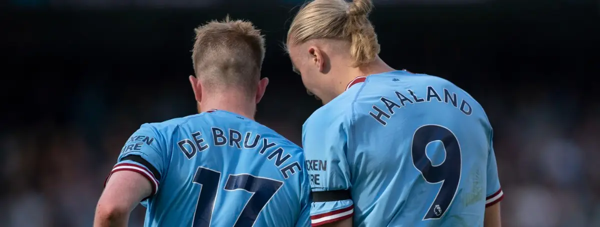 City y Guardiola quiebran el mercado, nadie lo esperaba: nuevo socio exprés para Haaland y De Bruyne