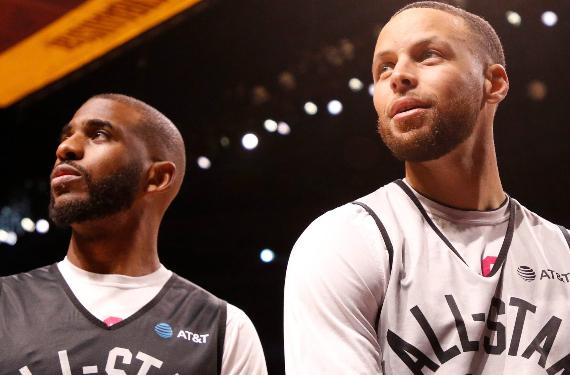 Bomba desesperada de Stephen Curry y Kerr: a la calle Chris Paul y 2 más por la estrella del Este