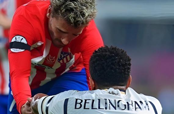 A la altura de Bellingham y Griezmann y Guardiola se la prepara en la cara a Laporta y Florentino