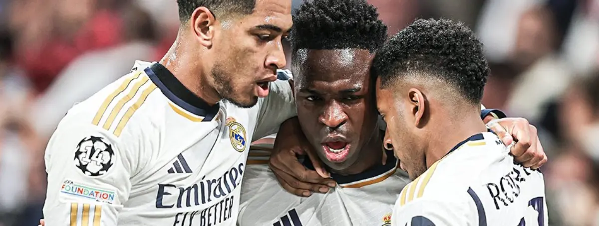 Vinicius, Rodrygo y Bellingham ya conocen el triple cambio de plan en Wembley: el Dortmund alucina