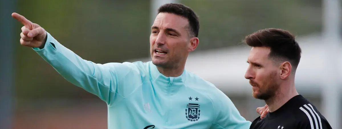 Messi se queda helado por el sustituto de Scaloni: dice “no” a Argentina para irse con Bellingham