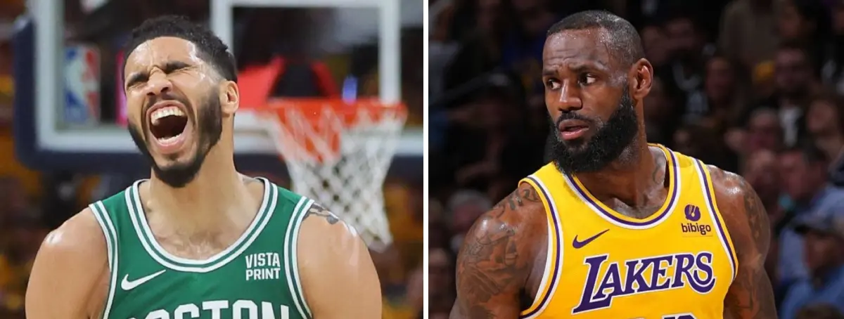 Los Lakers no ocultan la decepción con LeBron James y Anthony Davis: hachazo final de los Celtics