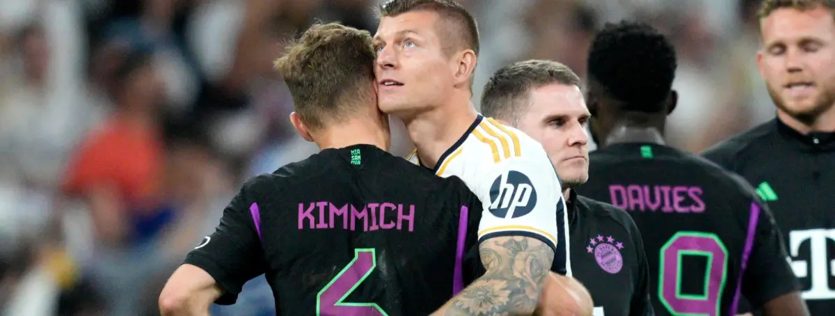Guardiola y Flick pelean ya por Kimmich pero hay sorpresa y Toni Kroos tiene una clave galáctica
