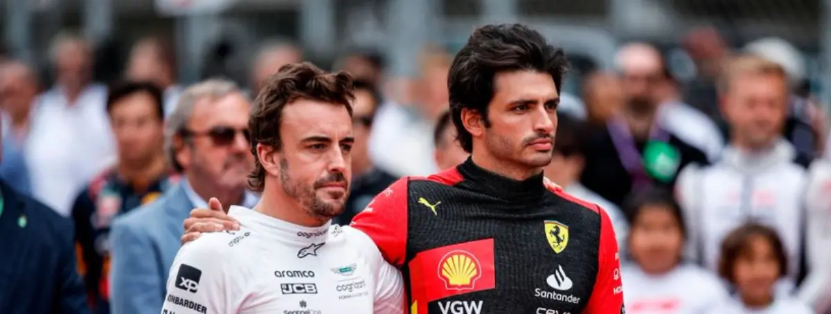 A Williams y Red Bull se les queda cara de póquer con el destino de Carlos Sainz después de Ferrari