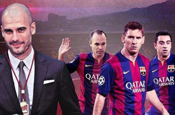 Porrazo de Pep Guardiola al sueño del barcelonismo: sí con Leo Messi, Xavi e Iniesta, pero ahora…