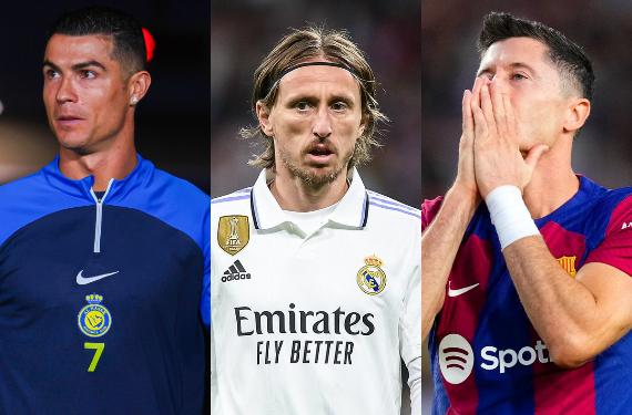 Cristiano Ronaldo, Modric y Lewandowski se despiden juntos, pero no de Al-Nassr, Real Madrid y Barça