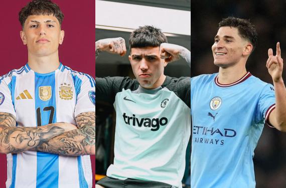 Acelerón del Chelsea por el futuro de Argentina junto a Garnacho, Enzo Fernández y Julián Álvarez