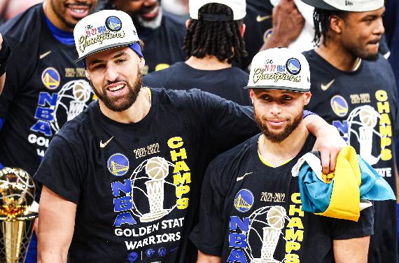 Igualan la leyenda de Michael Jordan y Pippen: Steph Curry llora por el fin de los ‘Splash Brothers‘