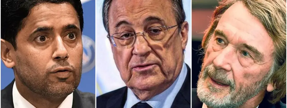 Ratcliffe y Al-Khelaïfi caen en la trampa de Florentino Pérez y Kylian Mbappé: ni con el OK de 50M