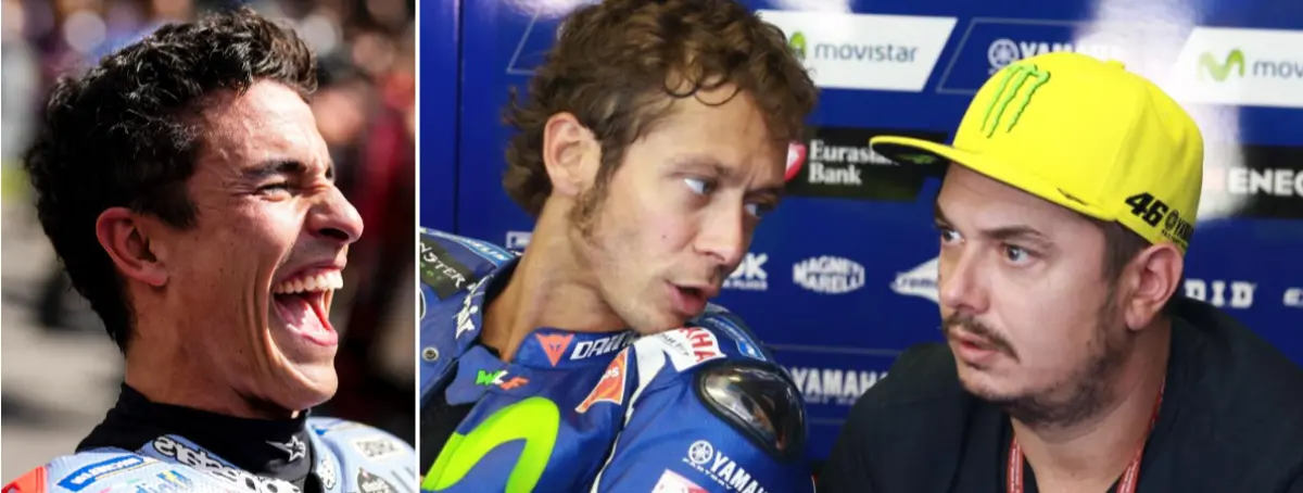 Desliz que cuesta un disgusto a Valentino Rossi por Marc Márquez: malestar de Bagnaia y Ducati