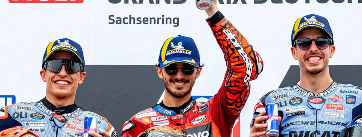 Desde Honda lo ven claro con Marc Márquez y Bagnaia: ni Martín ni Acosta tendrán oportunidad en 2025