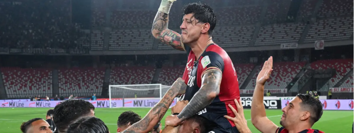 Cambio de aires para Gianluca Lapadula: Cagliari duda de su continuidad; en la Serie B lo esperan