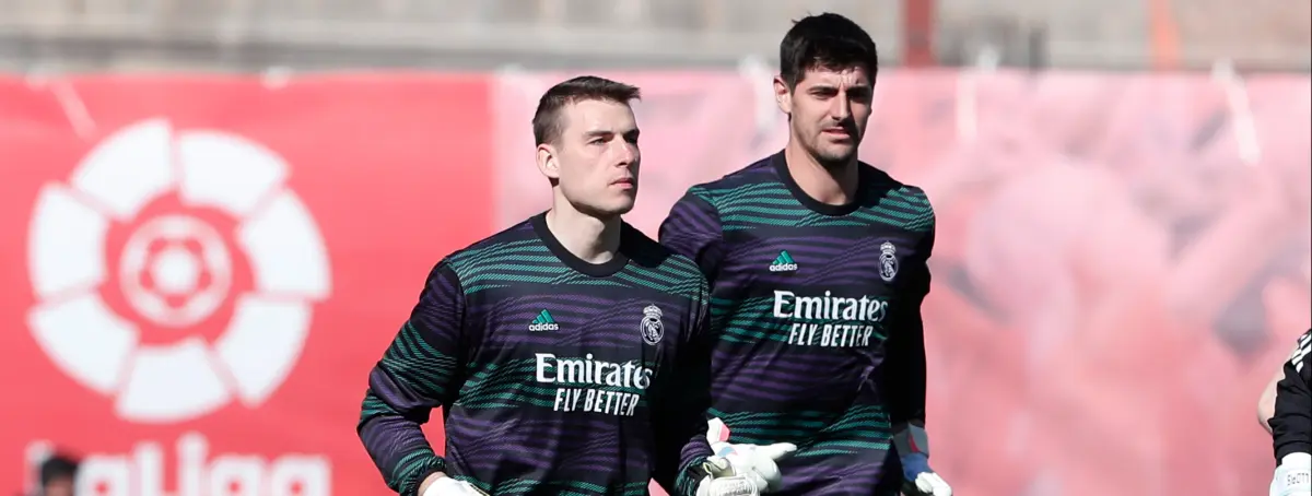 Fue la sorpresa del año en el Real Madrid, pero Courtois lo echa y Florentino avisa: 30M o no se va