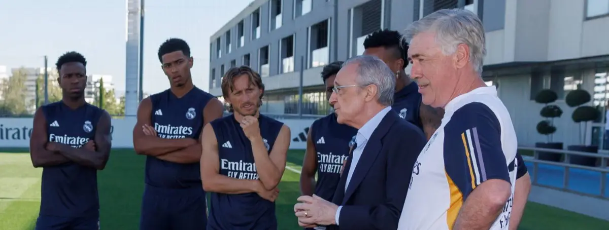 Endrick y Mbappé alucinan con Florentino, como Laporta: dos operaciones y 40 kilos extra sin moverse