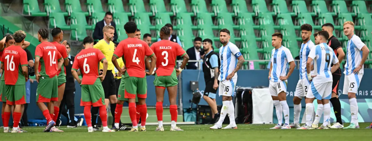 Furia de Julián Álvarez y Messi, festejo de Hakimi: Caos total y decisión del VAR...2 horas después