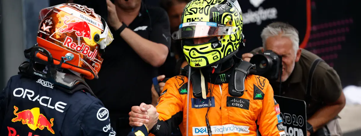 Lando Norris se ilusiona: a puertas del GP de Bélgica, el lío en el que se metió Max Verstappen