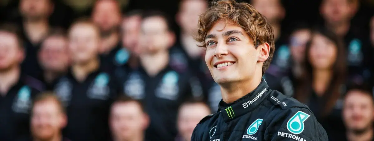 George Russell cachetea a Carlos Sainz Jr. y saca pecho por Mercedes