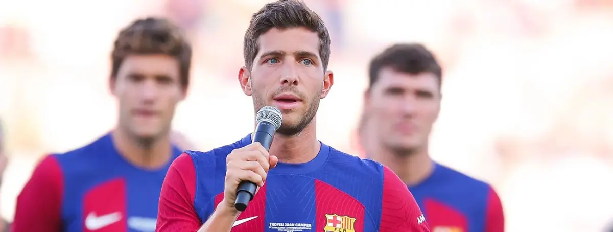 Sergi Roberto prepara la salida: ya no es la Premier League; su mejor postor está en la Eredivisie