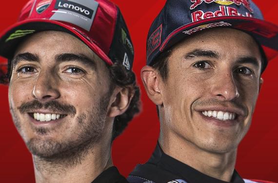 Márquez y Bagnaia, únicas sonrisas: frustración en casa Rossi y aviso serio en Ducati, Honda y KTM