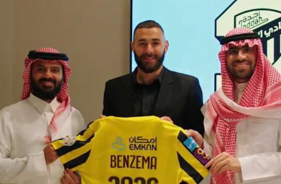 Un ex campeón del mundo se junta con Benzema en la Liga Saudí