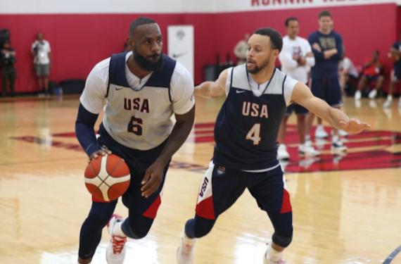 Para Stephen Curry está claro cuál es el mejor Dream Team: el de Lebron James o el de Michael Jordan