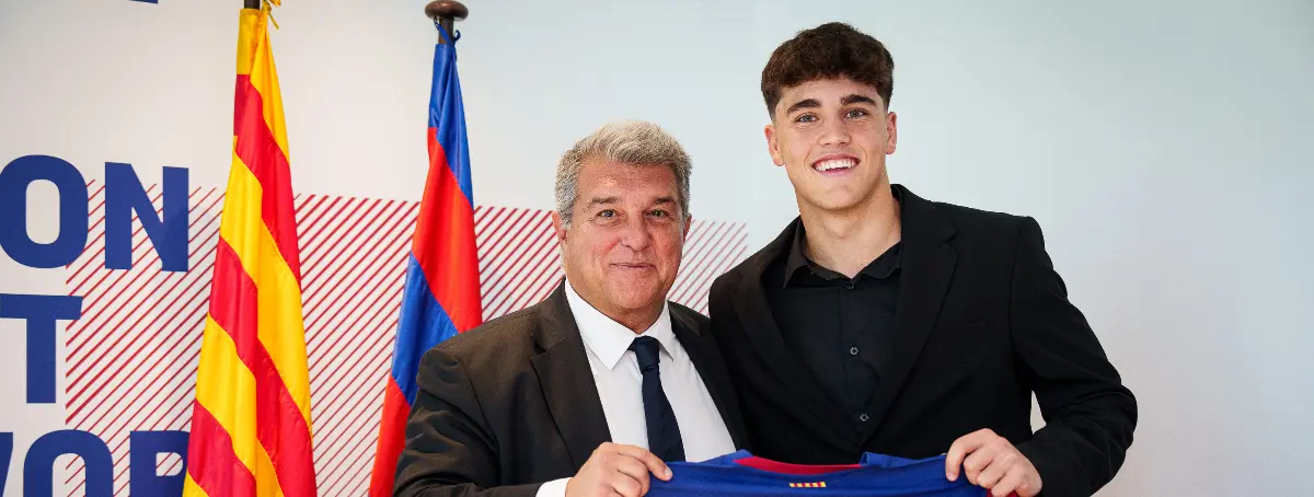 Tras los JJOO, Pau Cubarsí llega a ‘can Barça’ con el regreso del canterano que Laporta echó en 2023