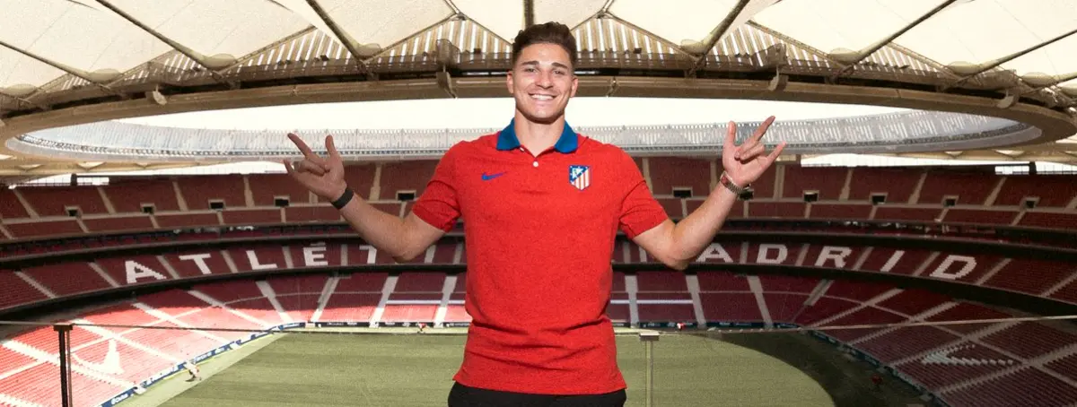 Atlético Madrid ya presume a Julián Álvarez: los detalles de un negocio redondo; lo celebra Simeone