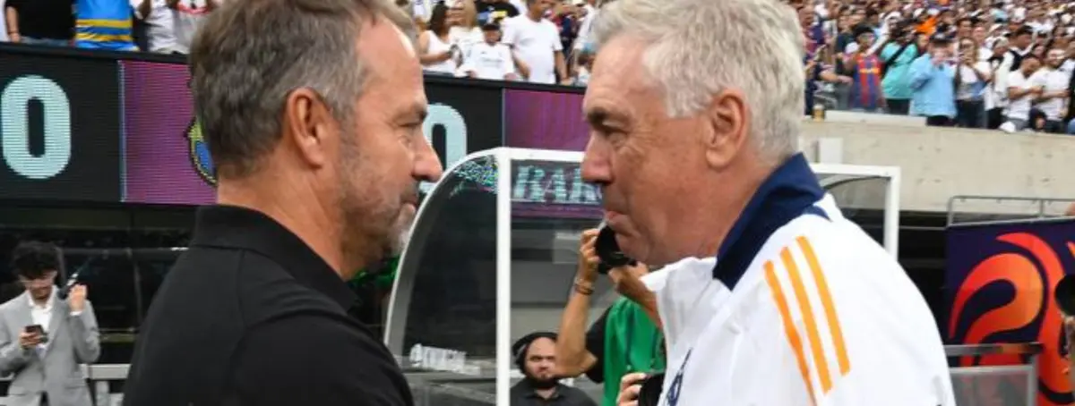 Flick y Ancelotti ya no lo ocultan a días de que cierre el mercado: van a por el mismo objetivo