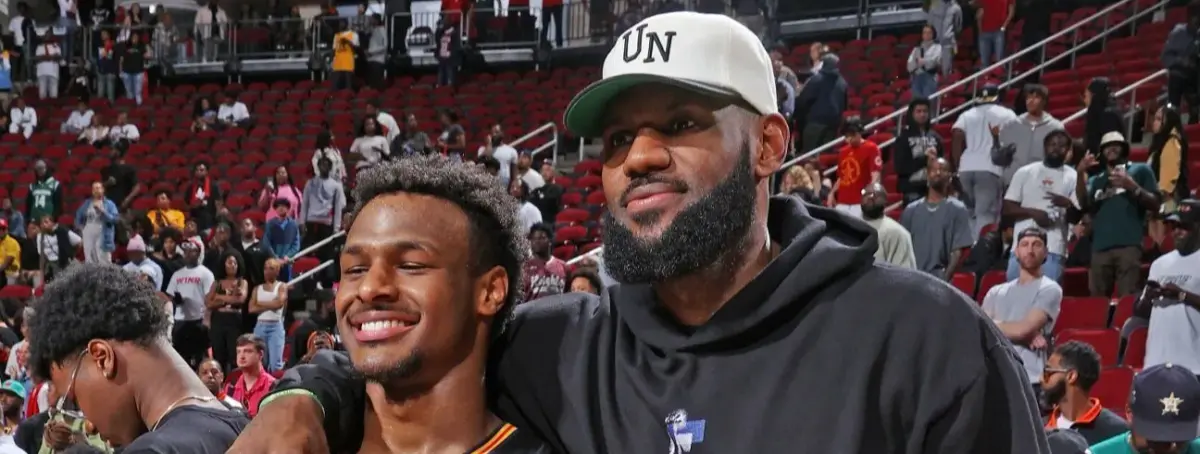 La insólita condición que le impone LeBron James a Bronny mientras estén juntos en los Lakers