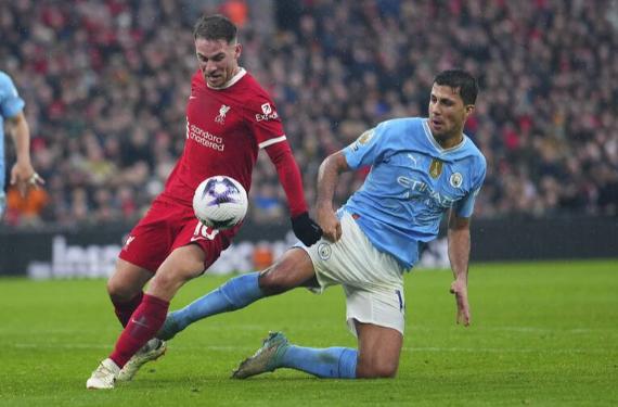 Liverpool se desata por el nuevo Rodri para juntarlo con Mac Allister; 60M y vuelo a Anfield