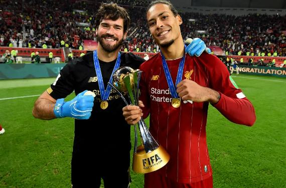 Lo pidió Van Dijk y Liverpool acelera por el sustituto de Allison Becker: 30 kilos y a la portería