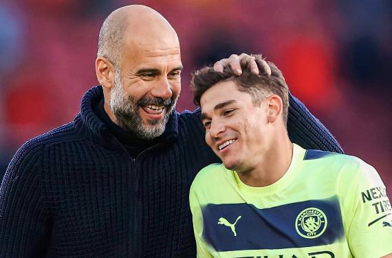 Pep Guardiola responde a Julián Álvarez: cuesta 0M, es una joya inglesa y sería suplente de Haaland