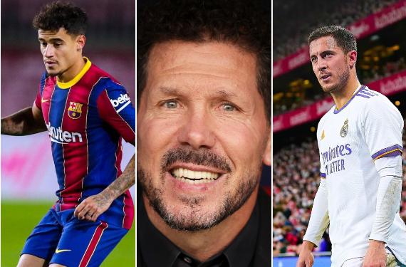 Ni Gallagher lo evita; el Atleti sufre su Hazard y Coutinho: ruina de Simeone con el nuevo Busquets