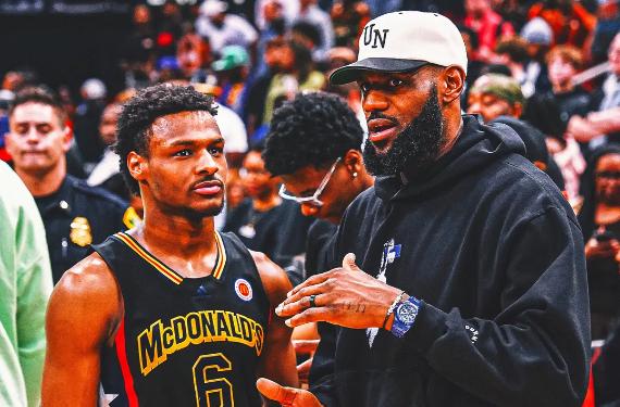 La insólita condición que le impone LeBron James a Bronny mientras estén juntos en los Lakers