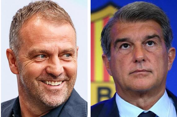 Flick y Laporta se enfrentan por 25M: Girona pretende para Champions a un zaguero del Barça