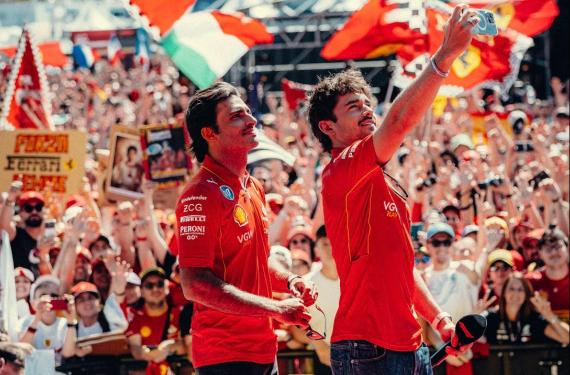 Charles Leclerc desestima a Carlos Sainz y contradice a Fernando Alonso: Ferrari desorientado con él