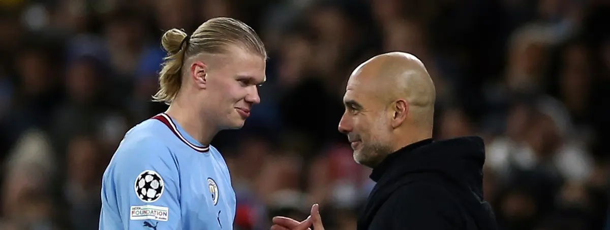 Dura respuesta del Manchester City al adiós de Pep Guardiola: patada al Madrid por Erling Haaland