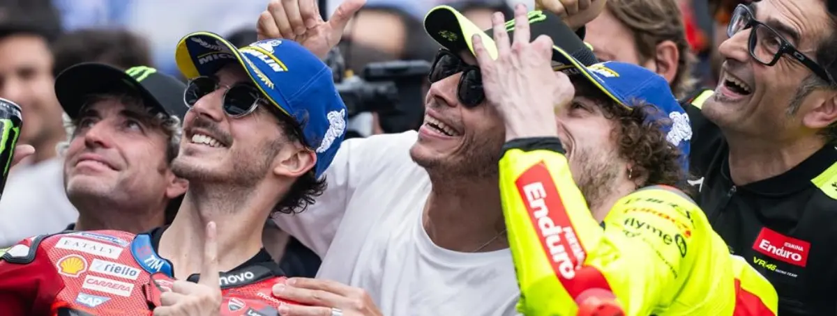 Gracias a Valentino Rossi, Pecco Bagnaia suma dos aliados para hundir a Marc Márquez y Jorge Martín