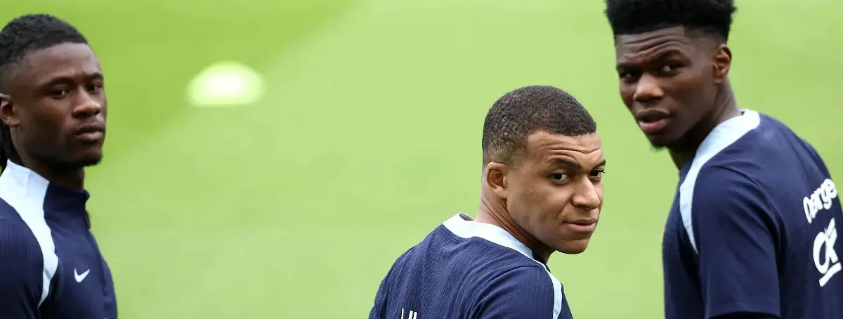 Iba para nuevo galáctico, encandila hasta Courtois, pero Mbappé lo veta: no se llevan en Francia