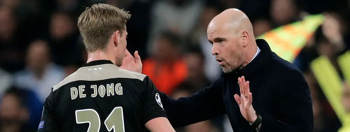 Ten Hag tiene el plan para sacar a Frenkie De Jong del FC Barcelona: adiós a los 70M del Real Madrid