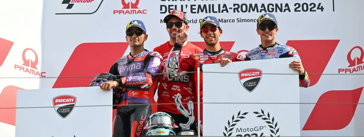 Es el enemigo de Jorge Martín y en Mandalika se une a Marc Márquez para luchar por el Mundial